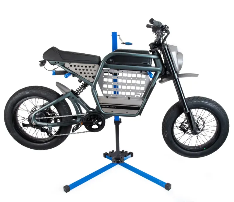 Park Tool ASF-1 Repair Stand Adjustable Support Fixture in Black/Blue-9