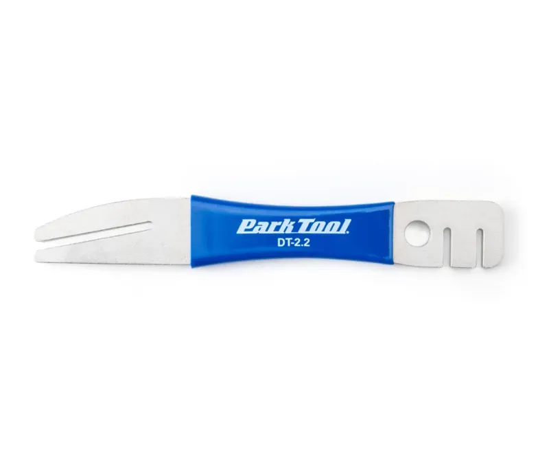 Park Tool DT-2.2 Rotor Truing Fork in Blue/Silver-2