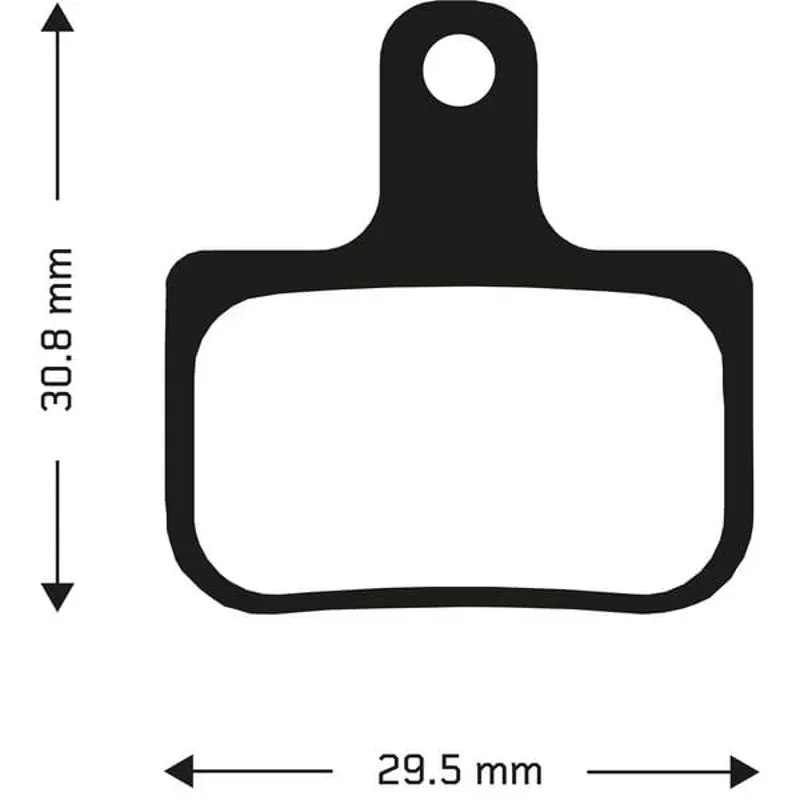 Aztec Brake Pads E-Bike Sram DB Black pair-1