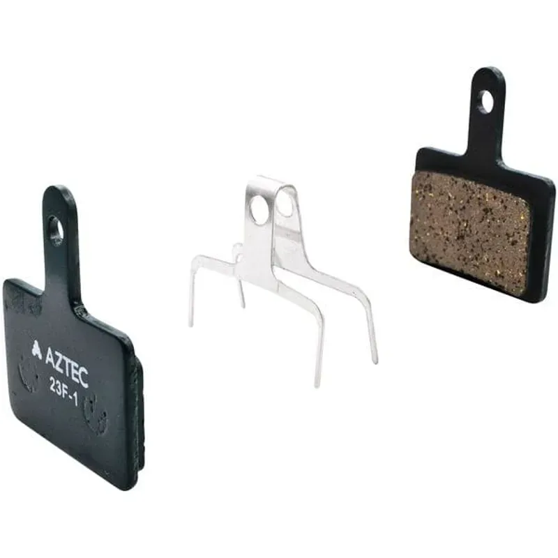 Aztec Disc Brake Pads E-Bike Sh M515/475/M525/ Spyre Black pair-1