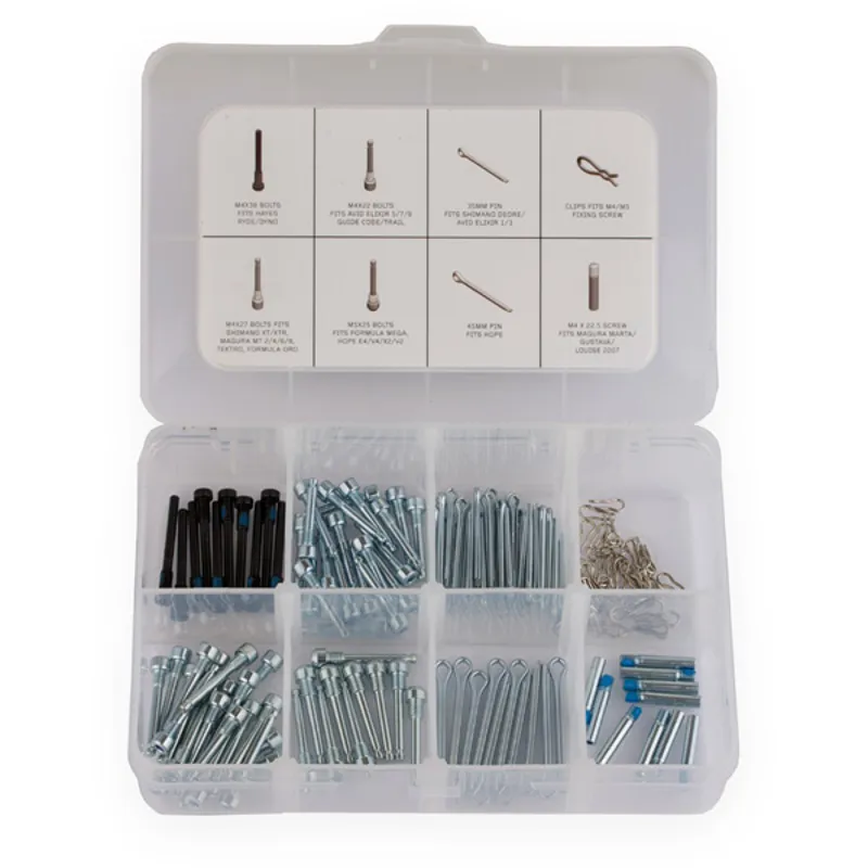 Aztec Universal disc brake pad retaining pins - 8 types covering all major brands