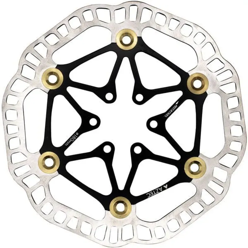 Aztec Alloy/Steel Floating Rotor In Silver