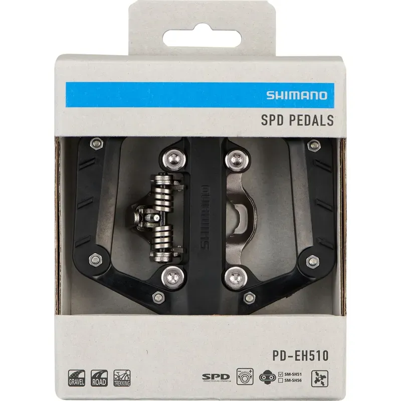 Shimano PD-EH510 SPD / flat pedals - one-sided mechanism-4