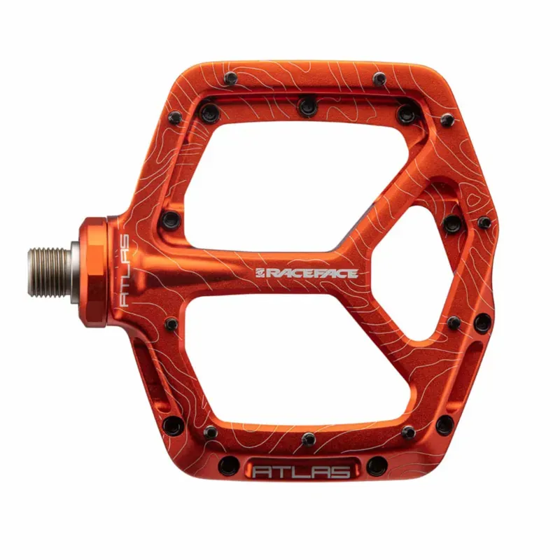 Race Face Atlas Pedals in Orange