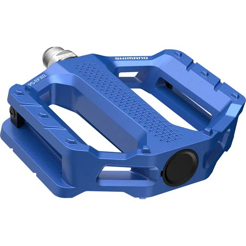 Shimano Pedals PD-EF202 Flat 9/16 Inches Pedals in Blue