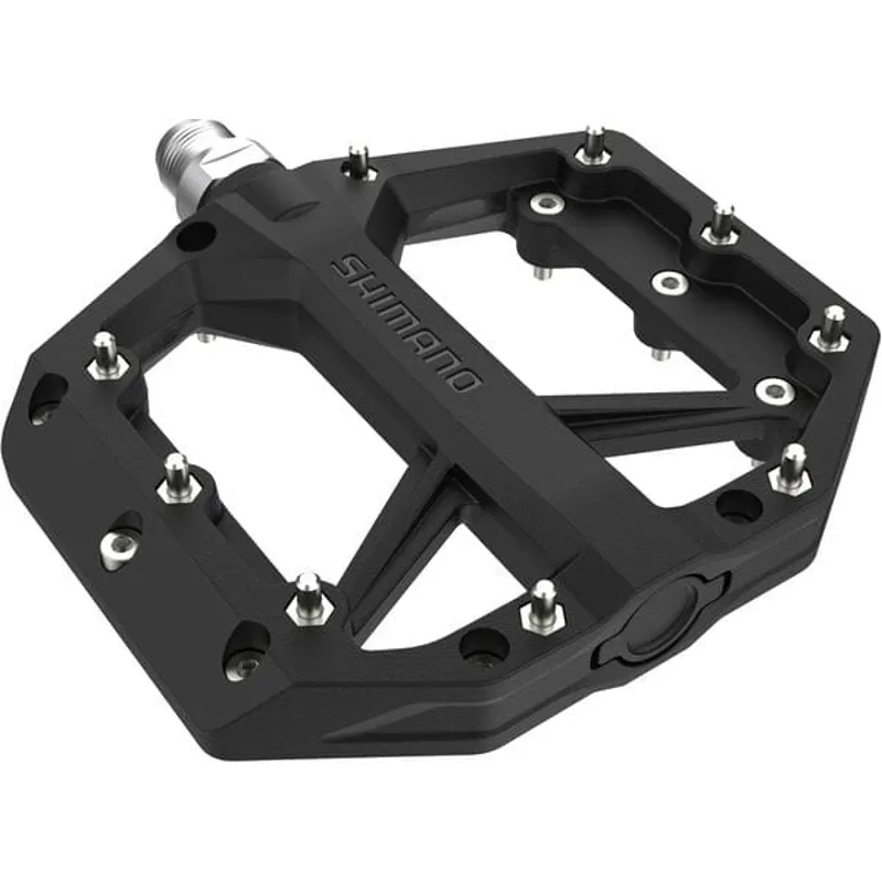 Shimano Pedals GR400 Flat Pedals in Black