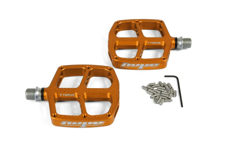 Hope F12 Kid's Pedals in Orange