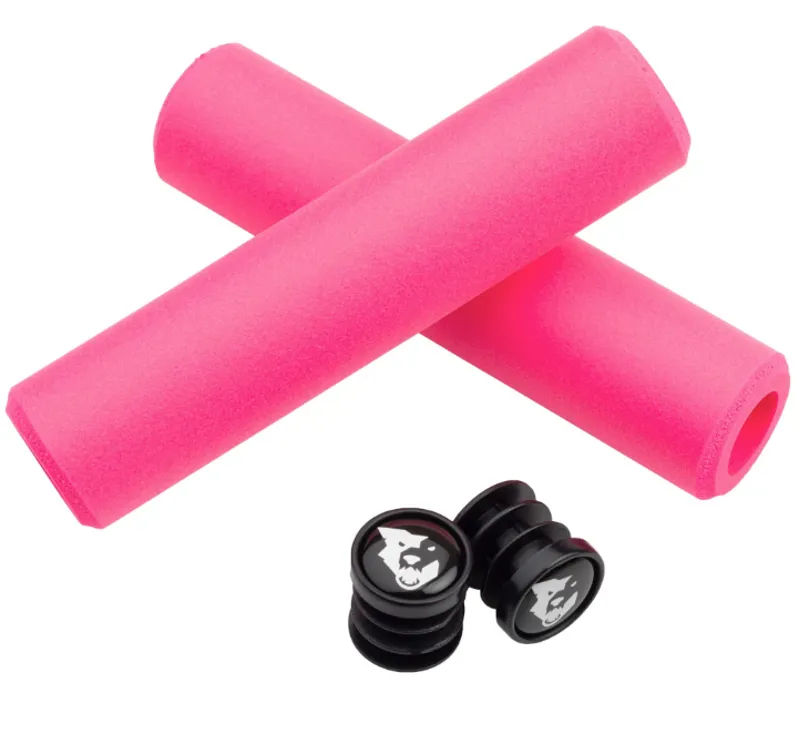 Wolf Tooth Karv 6.5mm Mountain Bike Grips in Pink