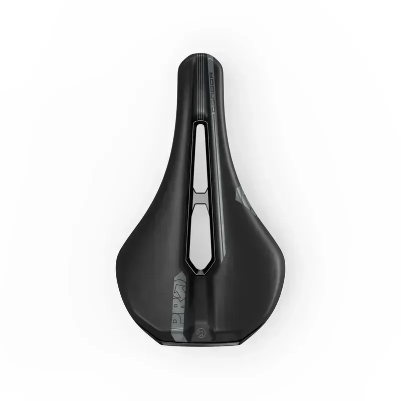 Pro Condor Cromo Rail Anatomic Fit Saddle 142mm in Black-1
