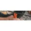 Granite TALON Tyre Lever With Stainless Chain Removing Tips Orange
