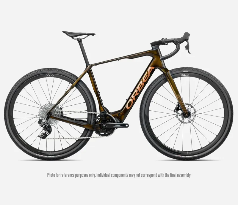 Orbea DENNA M31e Caramel Carbon View - Golden Sand
