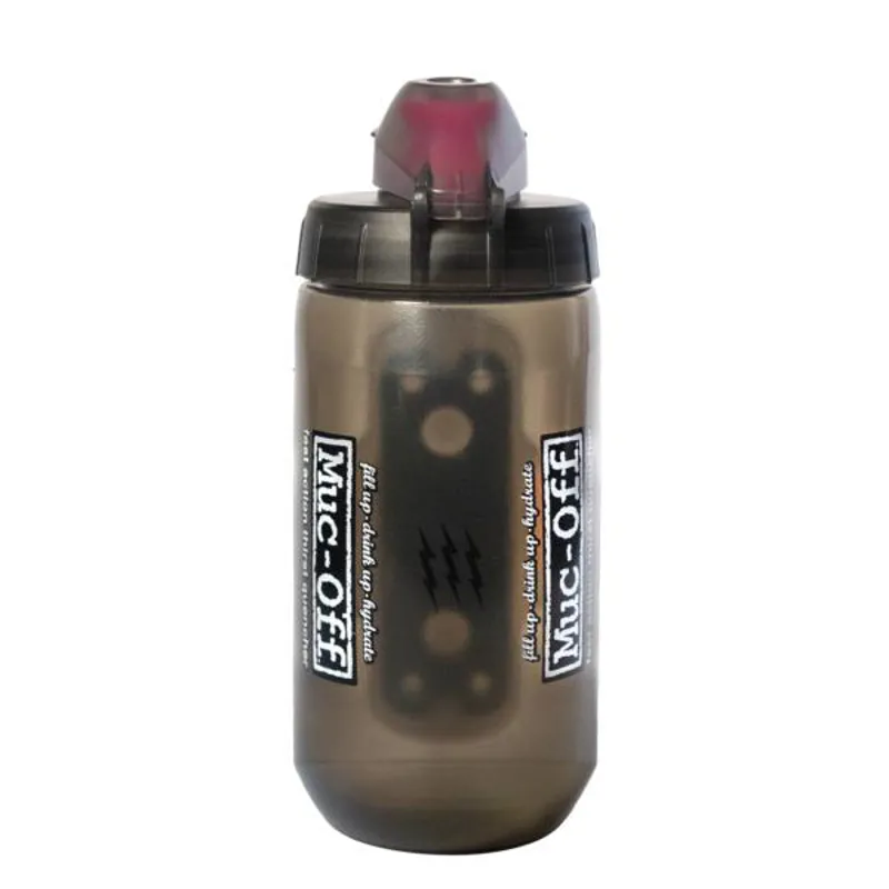 Muc-Off X Fidlock Twist Bottle + Bike Base Smoked-1