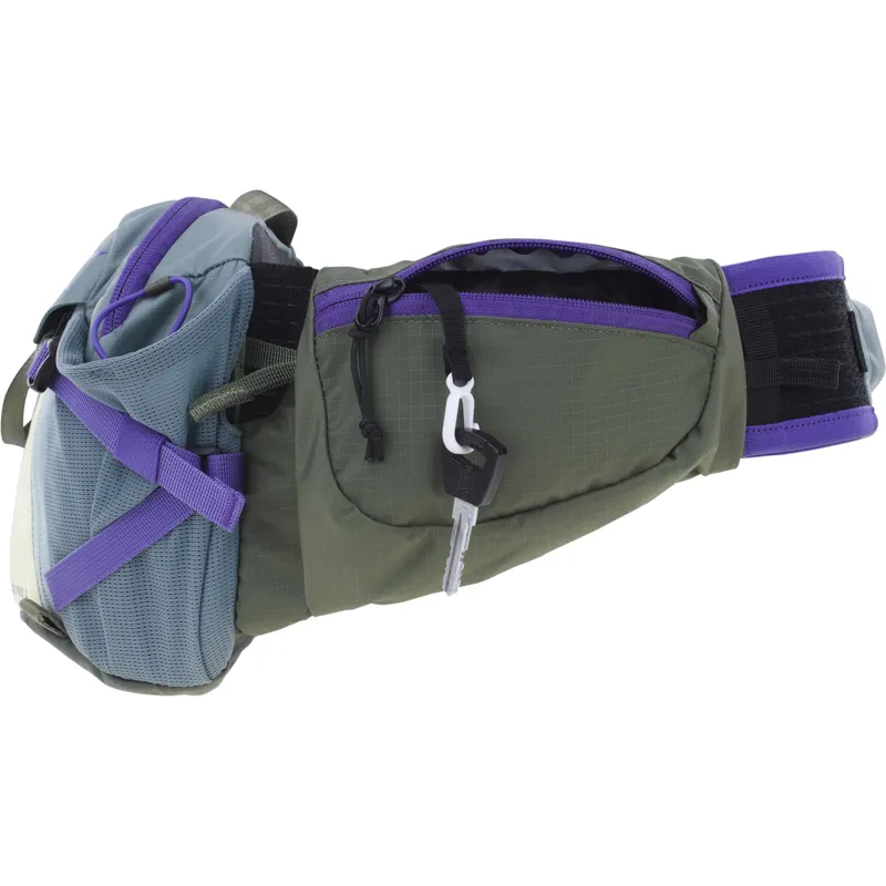 EVOC Hip Pack Pro 3   STEEL/VIOLET/DARK OLIVE STEEL/VIOLET/DARK OL -1