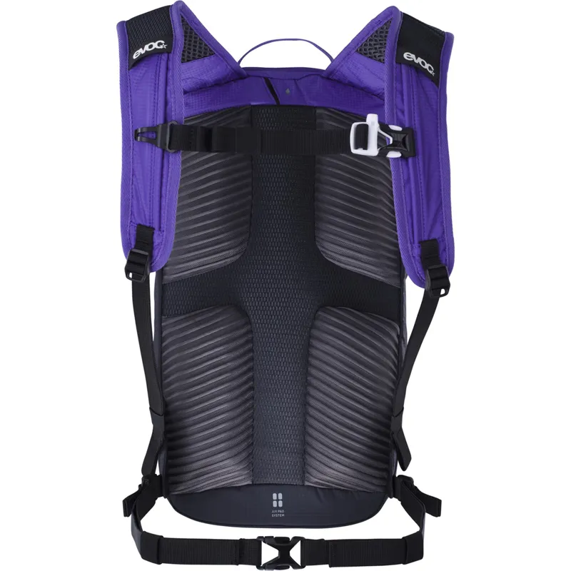 EVOC Ride Performance Backpack 8L + 2L Bladder   VIOLET/BLACK-5