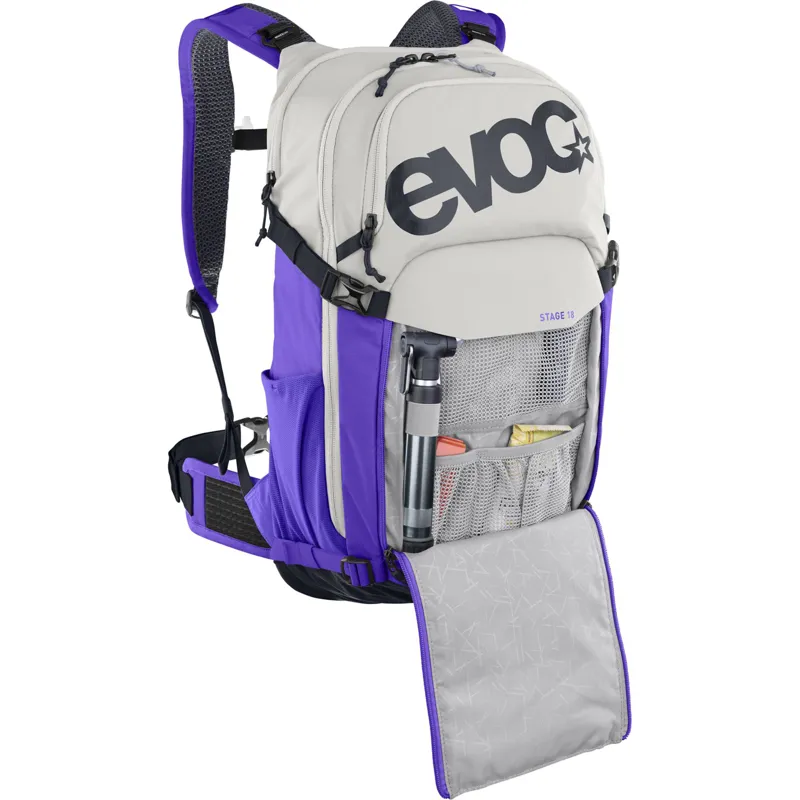 EVOC Stage 18 Bag SAND/VIOLET-5