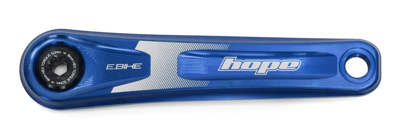 Hope E-Bike DS Crankarm - Specialized - 155mm - Blue