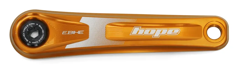 Hope E-Bike Non-Drive Side Crankarm - 155mm - Orange