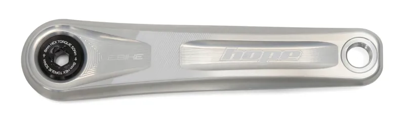 Hope E-Bike Non-Drive Side Crankarm - 155mm - Silver