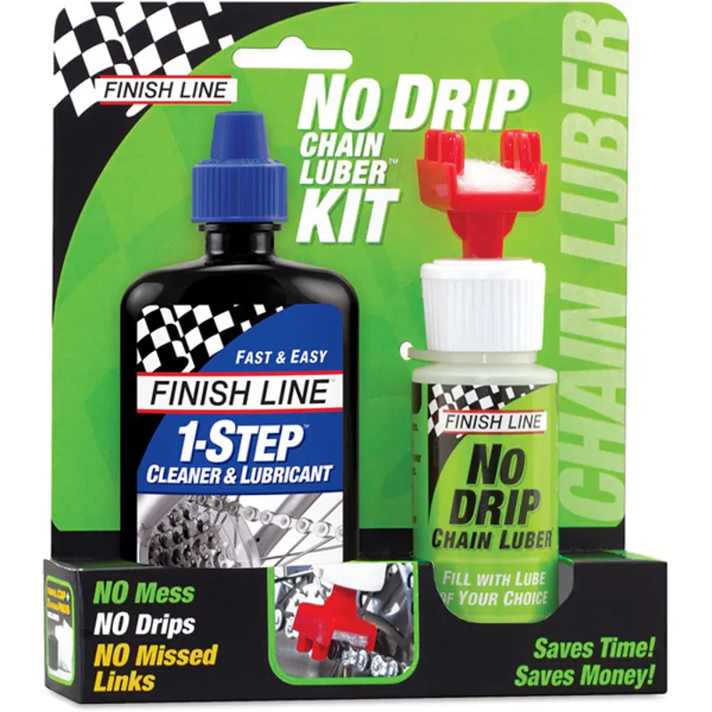 Finish Line Chain Luber Combo 4oz 1 Step  No Drip Chain Luber