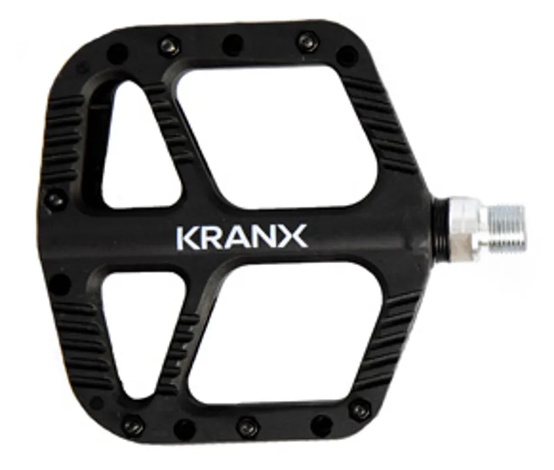 KranX Trail Bright Platform Pedal BLACK 9/16 Pair