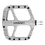 KranX Trail Bright Platform Pedal GREY 9/16 Pair