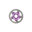 Hope Road 6 Bolt Floating Disc - Purple