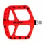 KranX Trail Bright Platform Pedal RED 9/16 Pair