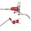Hope  Tech 4 EVO GR4 - Silver/Red - Braided - No Rotor