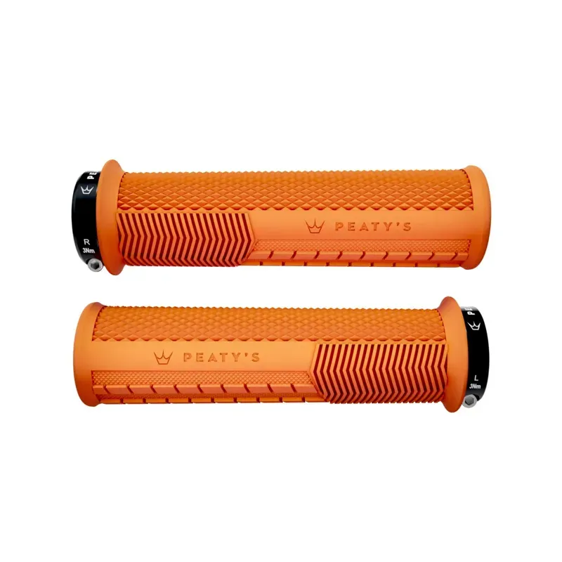 Peaty's Monarch Knurl Grip Mango