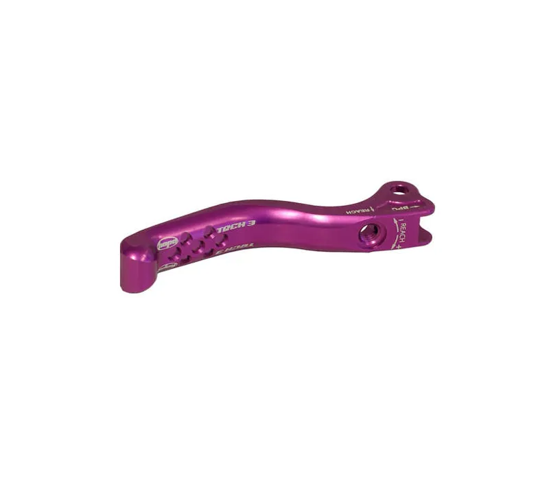 Hope Tech 3 Lever Blade with Dimples in Purple