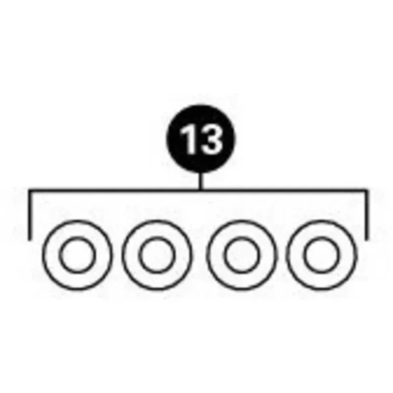 Park Tool 2611-6 O-Ring for BKD DOT Bleed Kit in Black