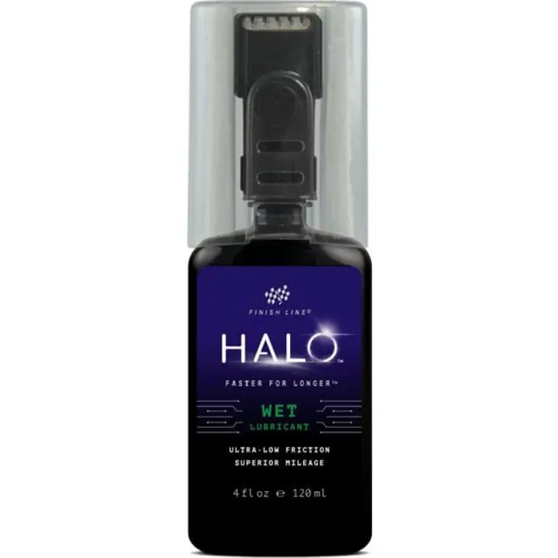Finish Line Lube Halo Wet Lube 4oz 120ml Black 4oz