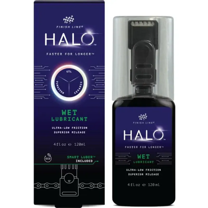 Finish Line Lube Halo Wet Lube 4oz 120ml Black 4oz-1
