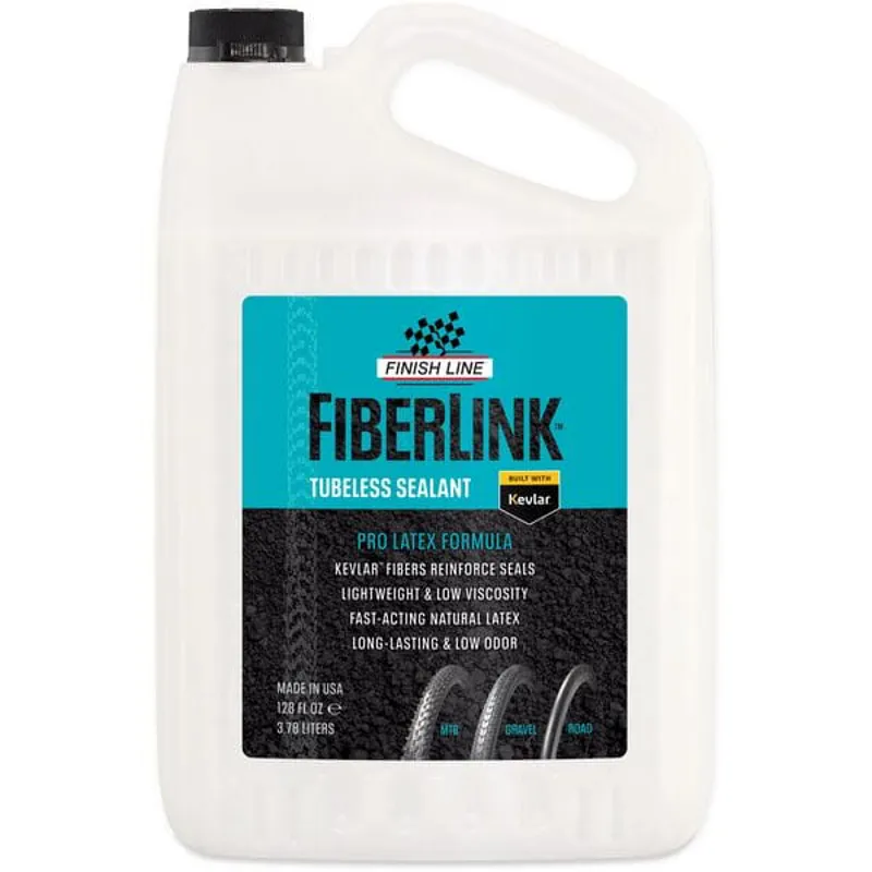 Finish Line FiberLink Tubeless Tire Sealant in White 