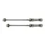 Hope Quick Release Skewer Pair - Road 100mm / 130mm Silver