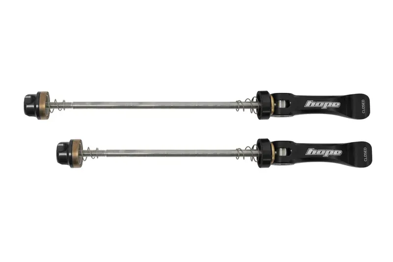 Hope Quick Release Skewer Pair Black 100mm / 135mm