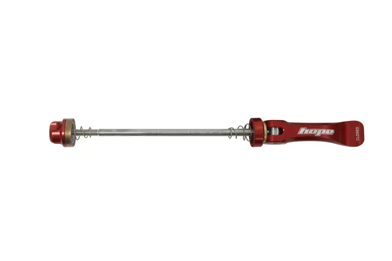 Hope Quick Release Skewer Front Red 100mm