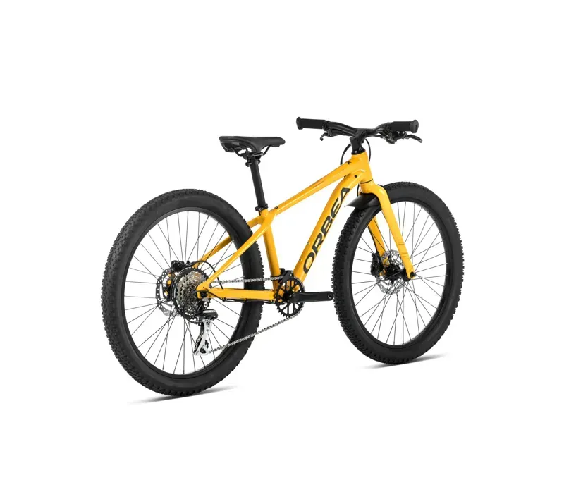 Orbea Mx 24 Team Disc Junior Bike In Mango/Black-1