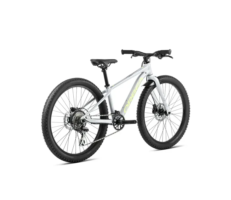 Orbea Mx 24 Team Disc Junior Bike In Halo Silver/Spicy Lime