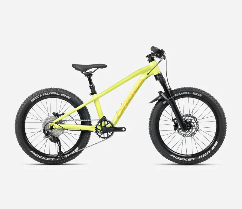 Orbea Laufey 20 H10 Mountain Bike In Spicy Lime Corn Yellow Gloss
