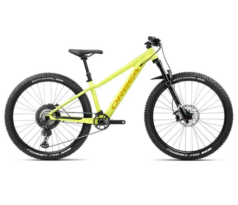 Orbea Laufey 27 H10 Junior Mountain Bike In Spicy Lime/Corn Yellow Gloss