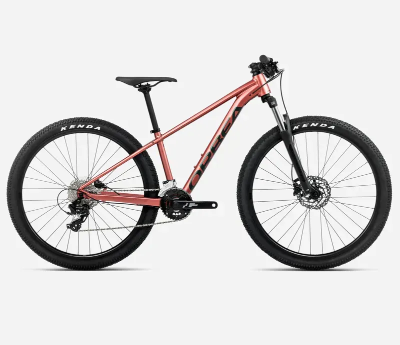 Orbea Onna 27 Xs Junior 50 Junior Mountain Bike In Terracotta Red Matt/Green Gloss