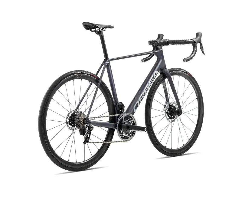 Orbea Orca M11eltd Pwr Road Bike In Tanzanite Matt/Carbon Raw-3