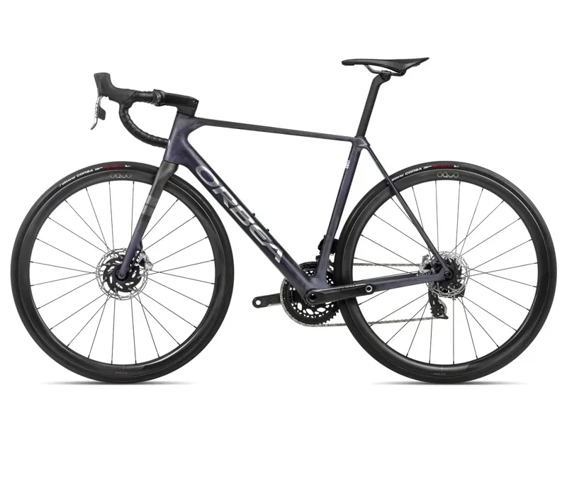 Orbea Orca M11eltd Pwr Road Bike In Tanzanite Matt/Carbon Raw-1