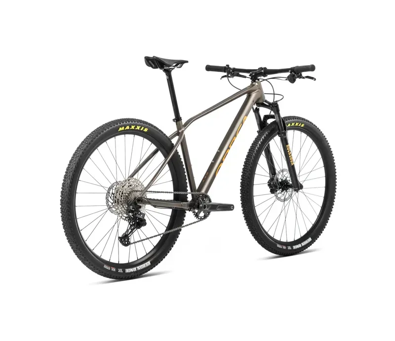 Orbea Alma H20 Hardtail Mountain Bike in Taupe Brown/Mango-2