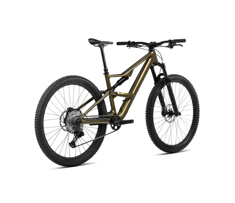 Orbea Occam Lt H30 Mountain Bike In Metallic Olive Green/Titanium Black-2