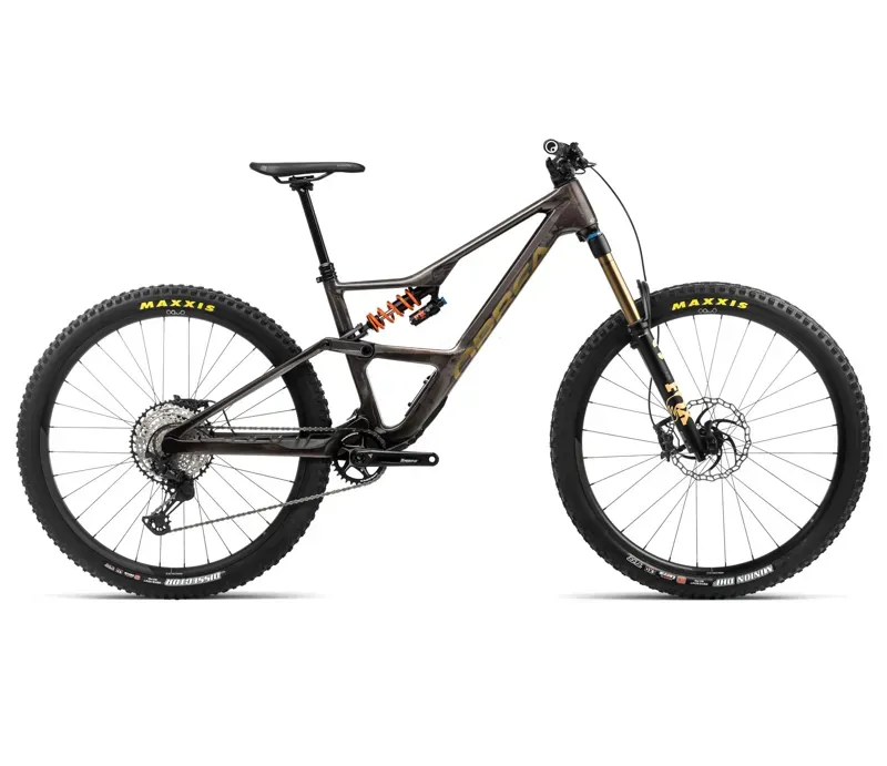 Orbea Occam Lt M10 Mountain Bike In Cosmic Carbon/Metallic Olive Green