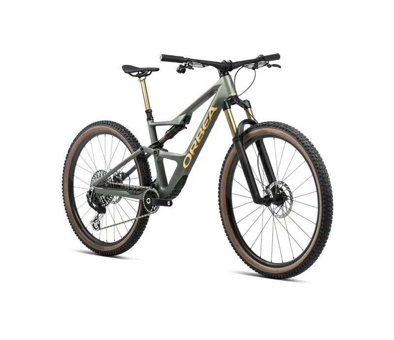 Orbea Occam Sl M10 Mountain Bike In Spaceship Green/Corn Yellow-1