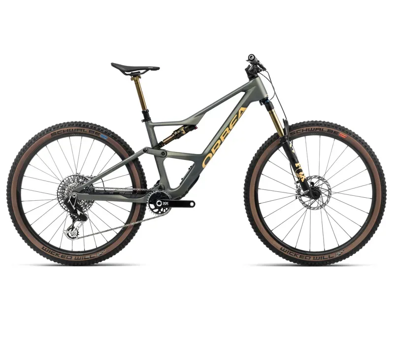 Orbea Occam Sl M-Ltd Mountain Bike In Spaceship Green/Corn Yellow