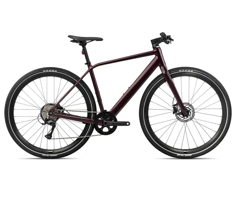 Orbea Vibe H30 In Metallic Burgundy Red
